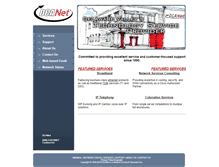 Tablet Screenshot of dca.net
